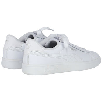 White Logo Trainers