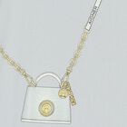 فستان للبنات بالشعار باللون الرمادي , 2, hi-res