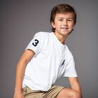 Boys White Logo T-Shirt, 1, hi-res