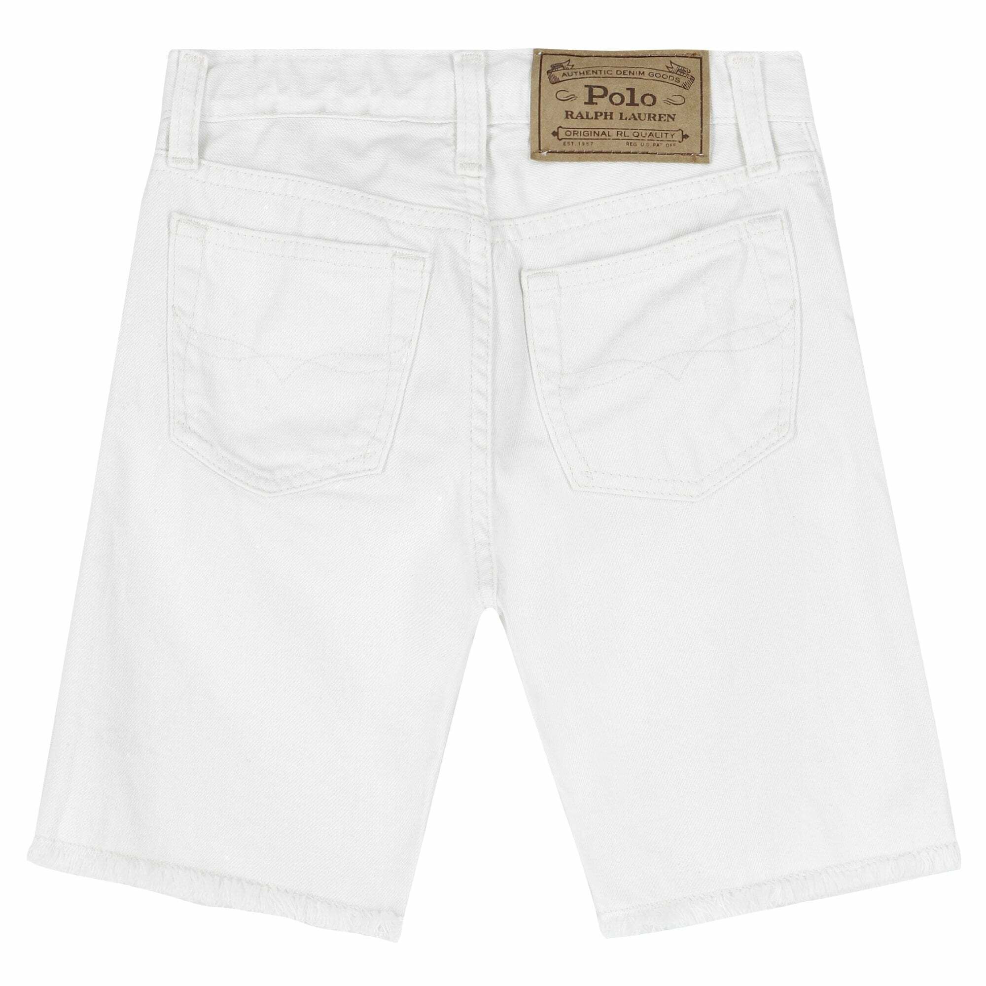 Childrens shop white shorts