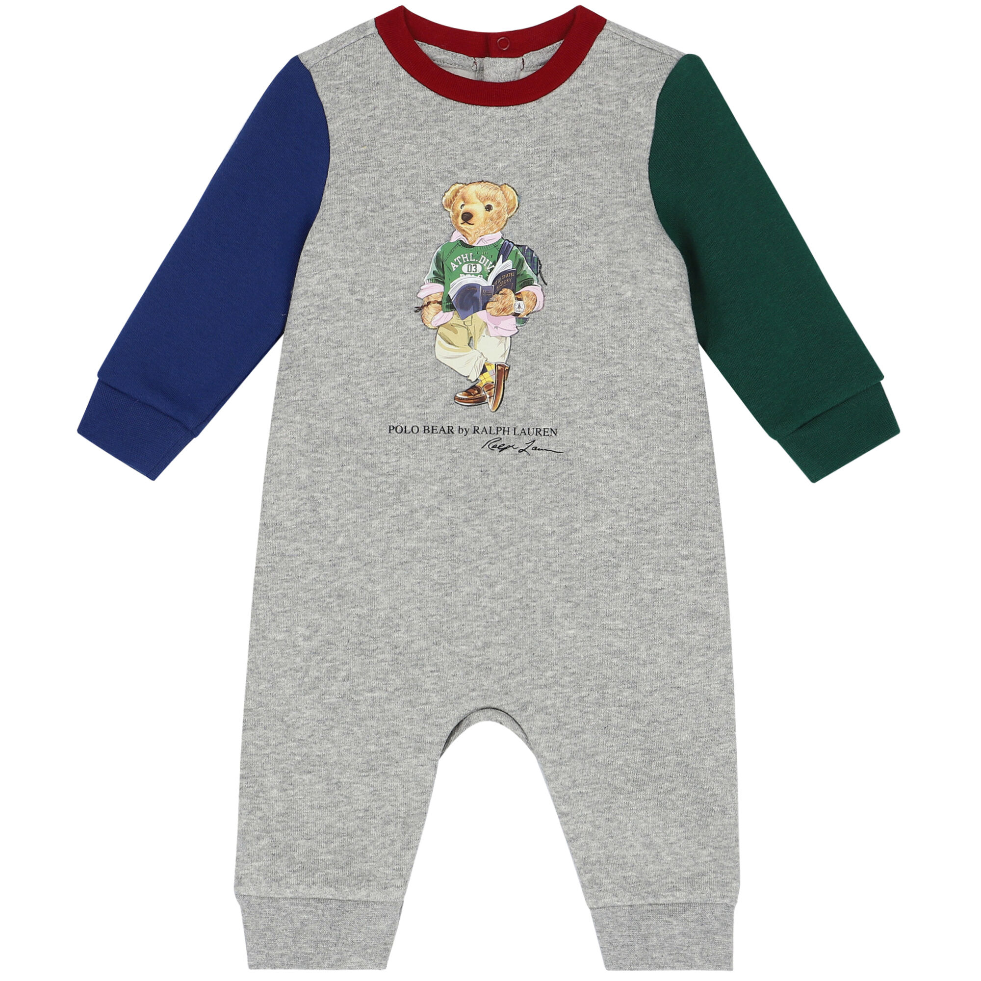 Grey sales baby romper