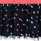 فستان تول باللون الوردي والكحلي للفتيات, 1, hi-res