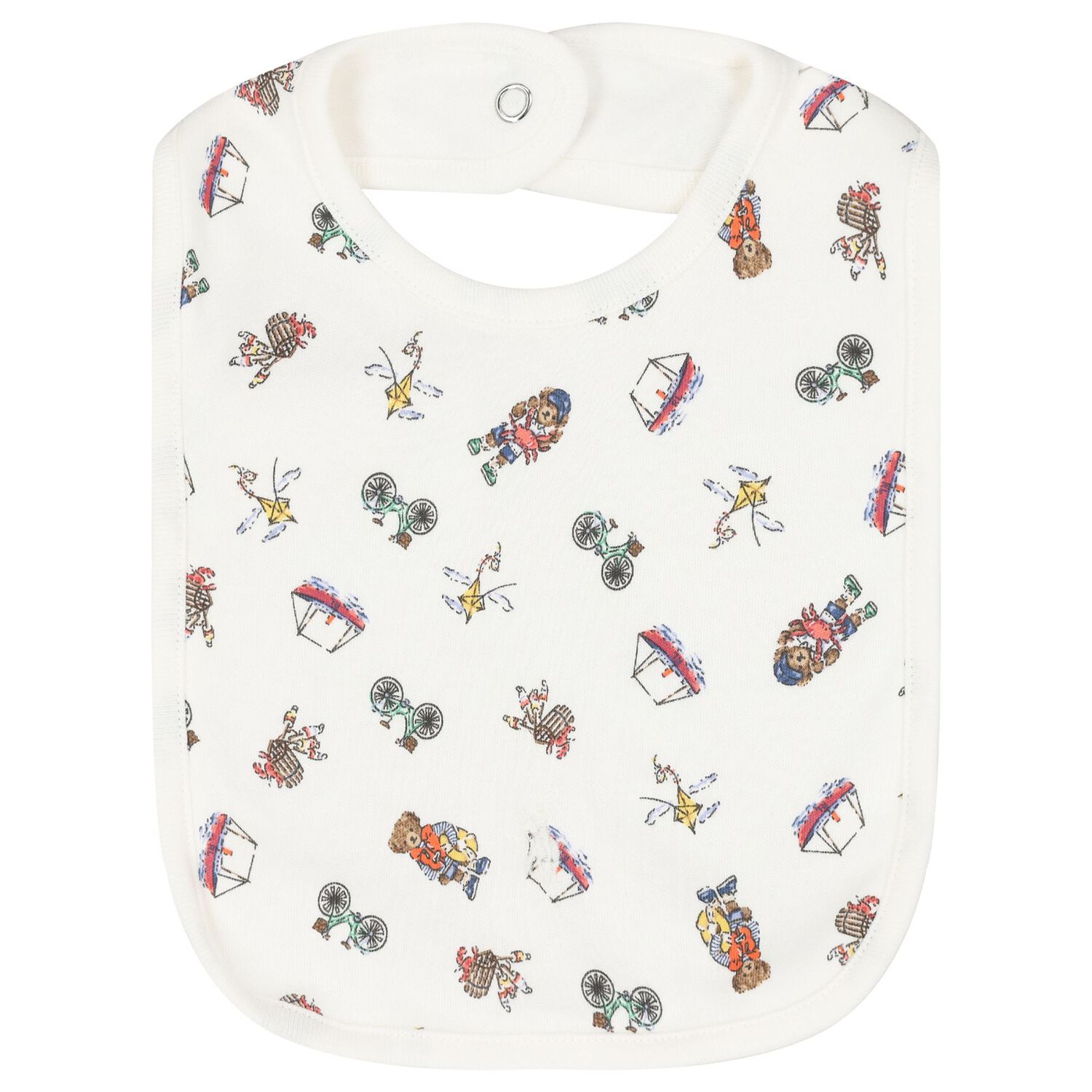 Baby Boys Ivory Playful Bear Babygrow Set, 1, hi-res