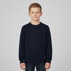 Boys Navy Blue Knitted Jumper, 3, hi-res