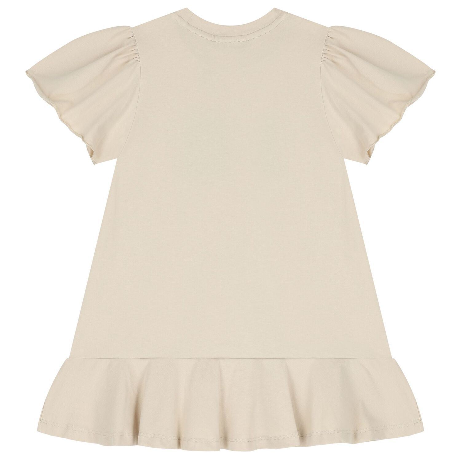 Girls Beige Bag Dress, 1, hi-res