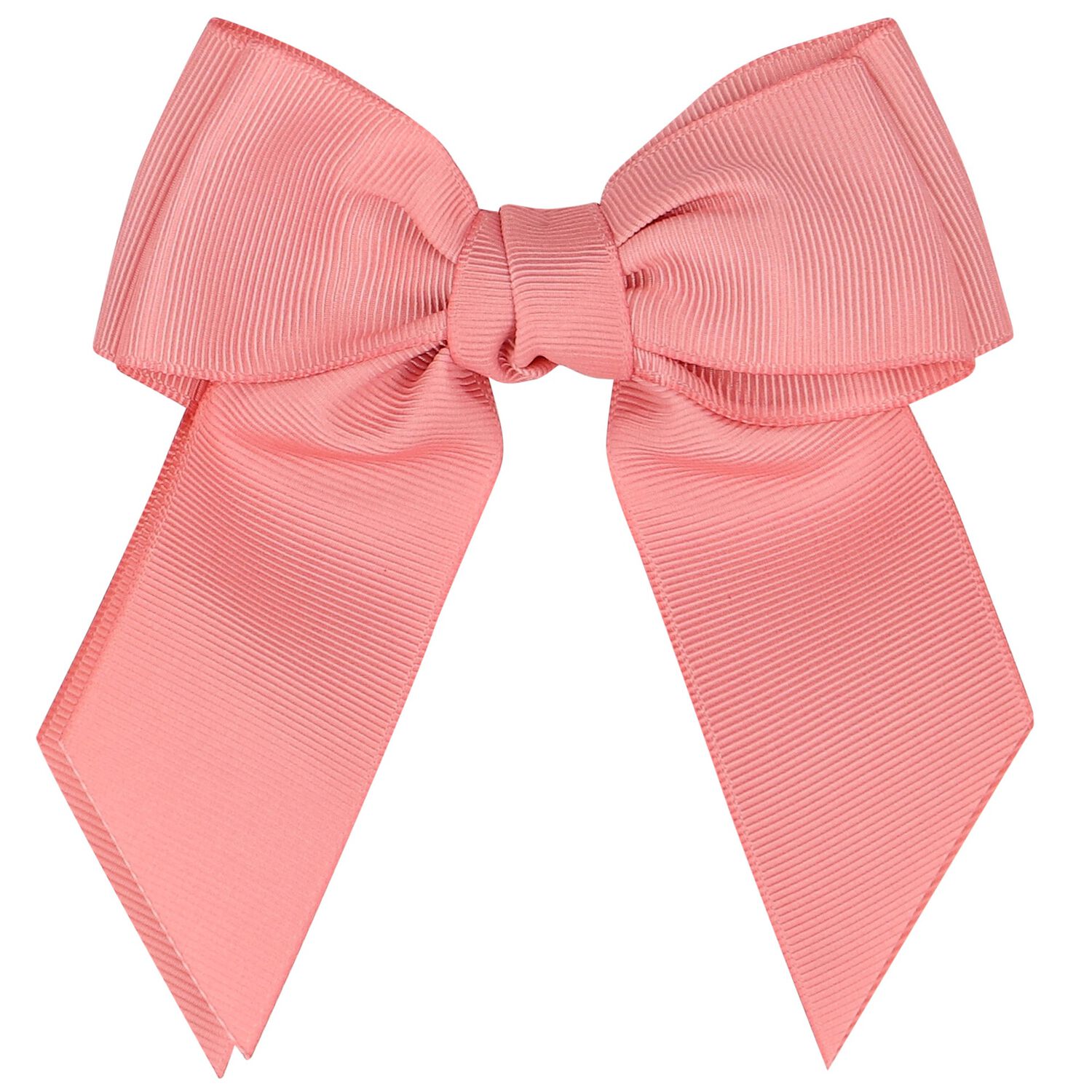 Girls Pink Bow Hairclip, 1, hi-res image number null