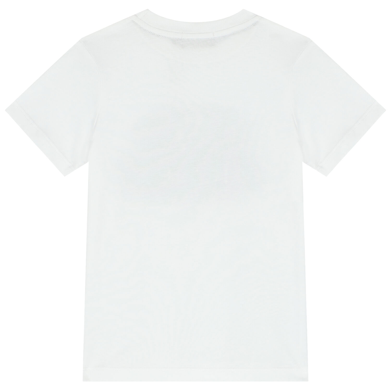 Boys White Logo T-Shirt, 1, hi-res