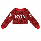 Girls Black & Red 3 Piece Legging Set, 1, hi-res