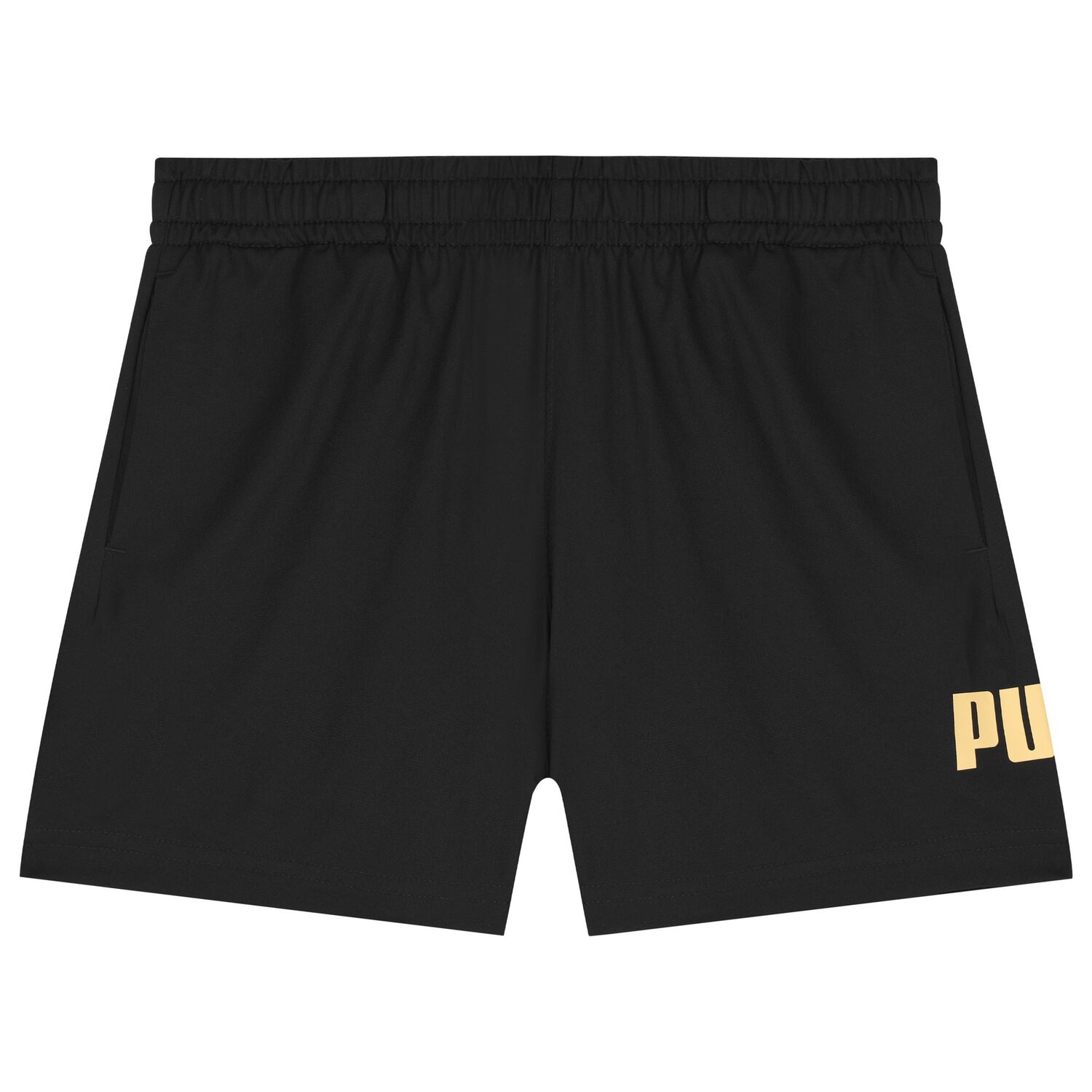 Boys Black Logo Swim Shorts, 1, hi-res image number null