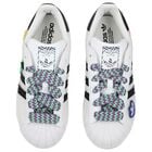 حذاء رياضي سوبر ستار 2 باللون الأبيض والأسود, 1, hi-res