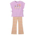 Girls Multi-Coloured Leggings Set, 2, hi-res