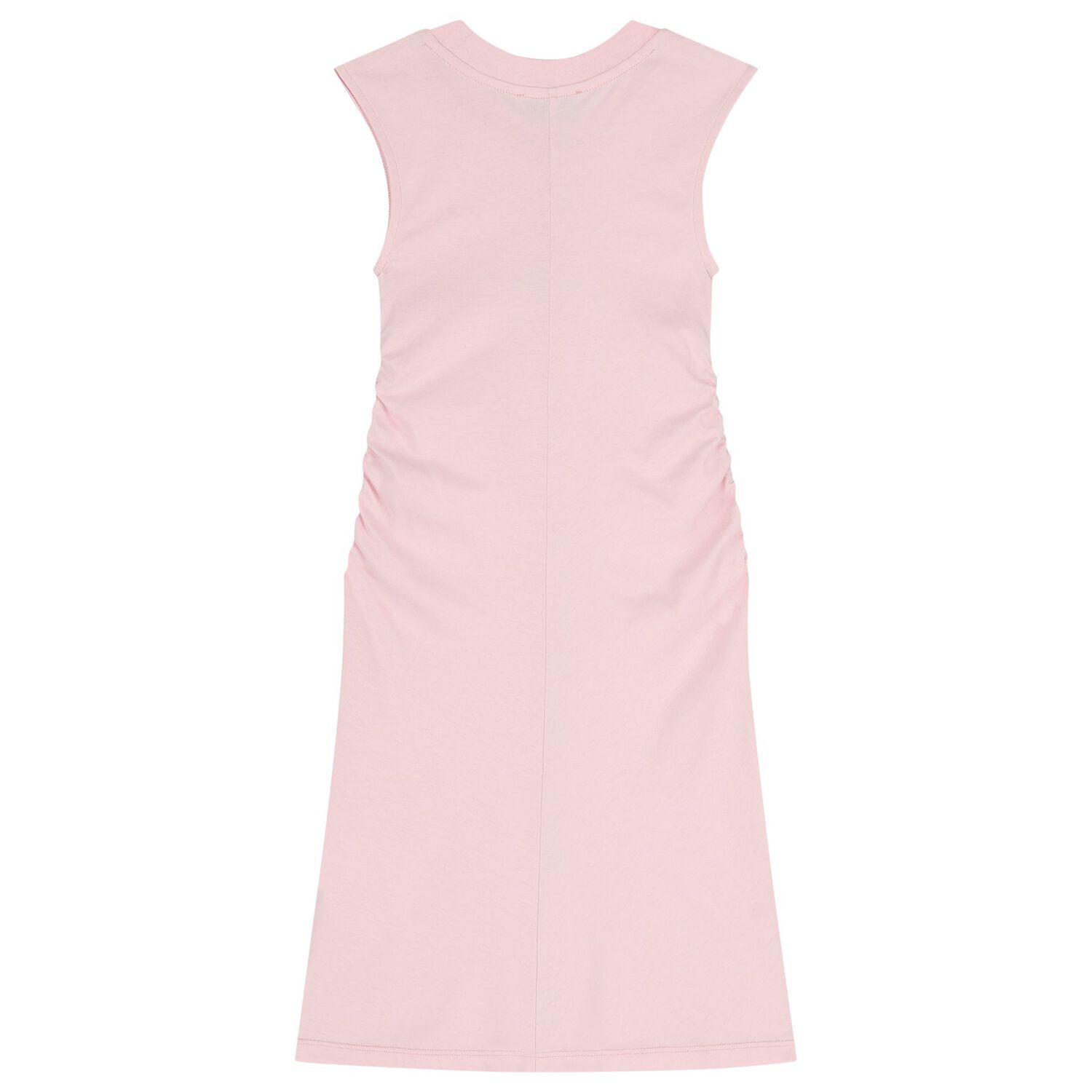 Girls Pink Logo Dress, 3, hi-res