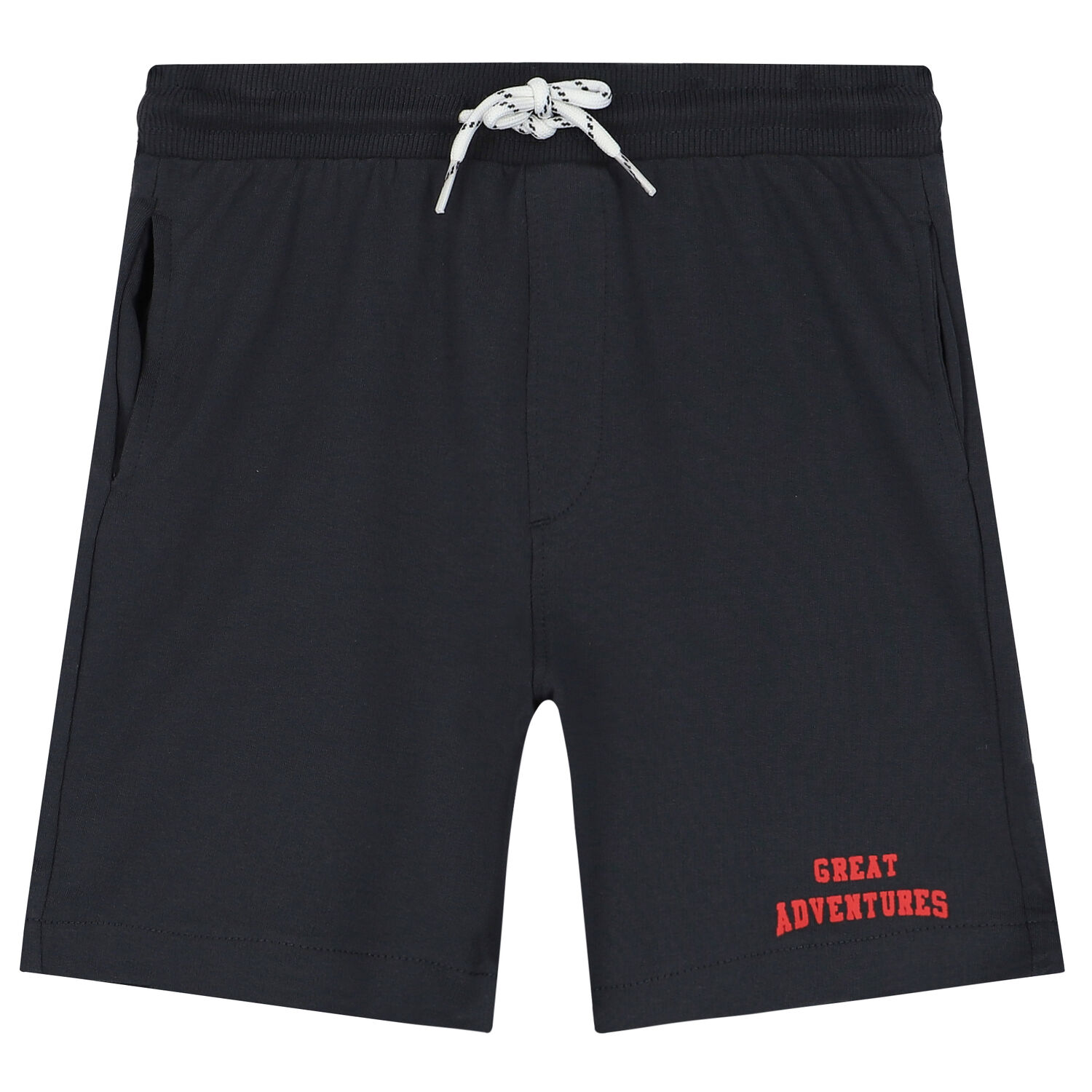 Boys Ivory, Grey & Red Shorts Set, 1, hi-res image number null