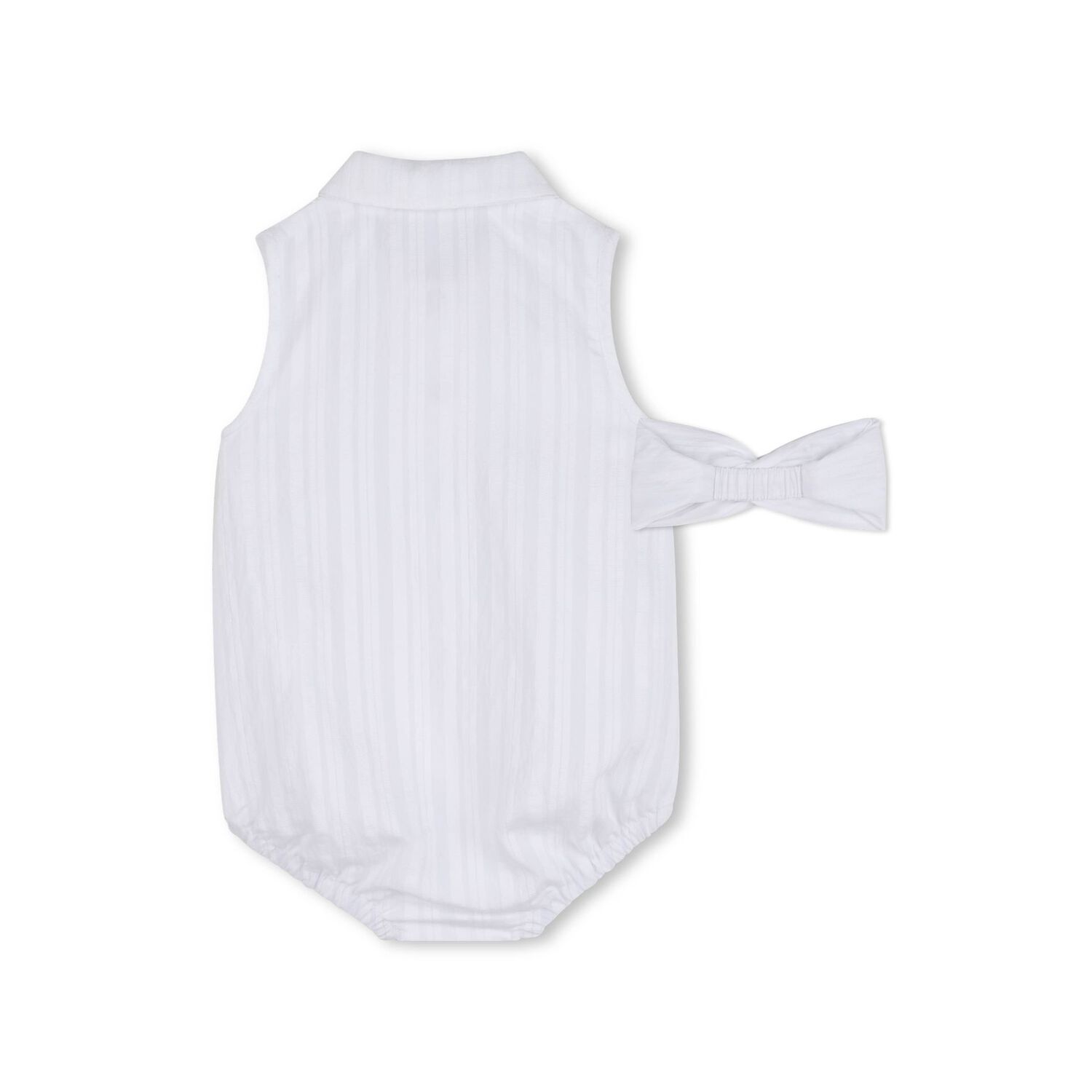 طقم ملابس داخلية بيضاء وعصابة رأس للبنات الصغيرات, 1, hi-res