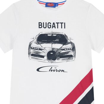 Boys White Logo T-Shirt