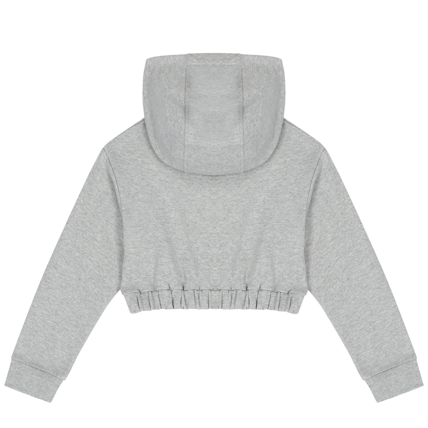 Girls Grey Logo Hooded Top, 1, hi-res image number null