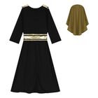 Boys Black Egyptian Pharoah Costume, 1, hi-res