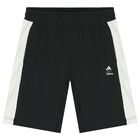 Boys Red & Black Mickey Mouse Shorts Set, 1, hi-res