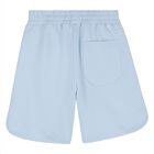 Boys Blue Logo Shorts, 1, hi-res
