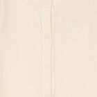 Baby Girls Pink Logo Babygrow & Hat Set, 1, hi-res