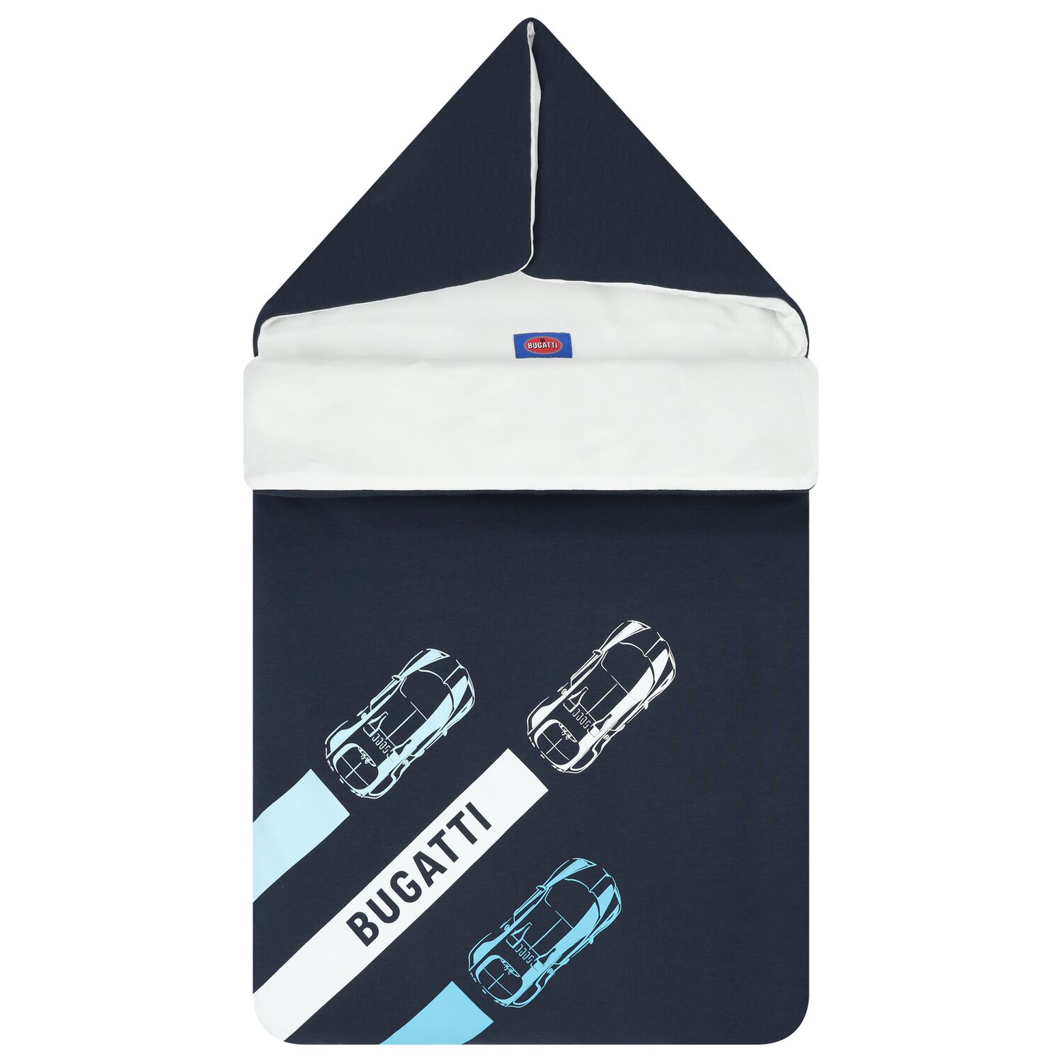 Baby Boys Navy Blue Logo Nest, 1, hi-res image number null