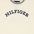 تيشيرت أولاد بالشعار باللون البيج , 1, hi-res