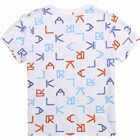 Boys White Logo T-Shirt, 1, hi-res