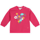 طقم ليغينز بنات باللون الزهرى, 1, hi-res