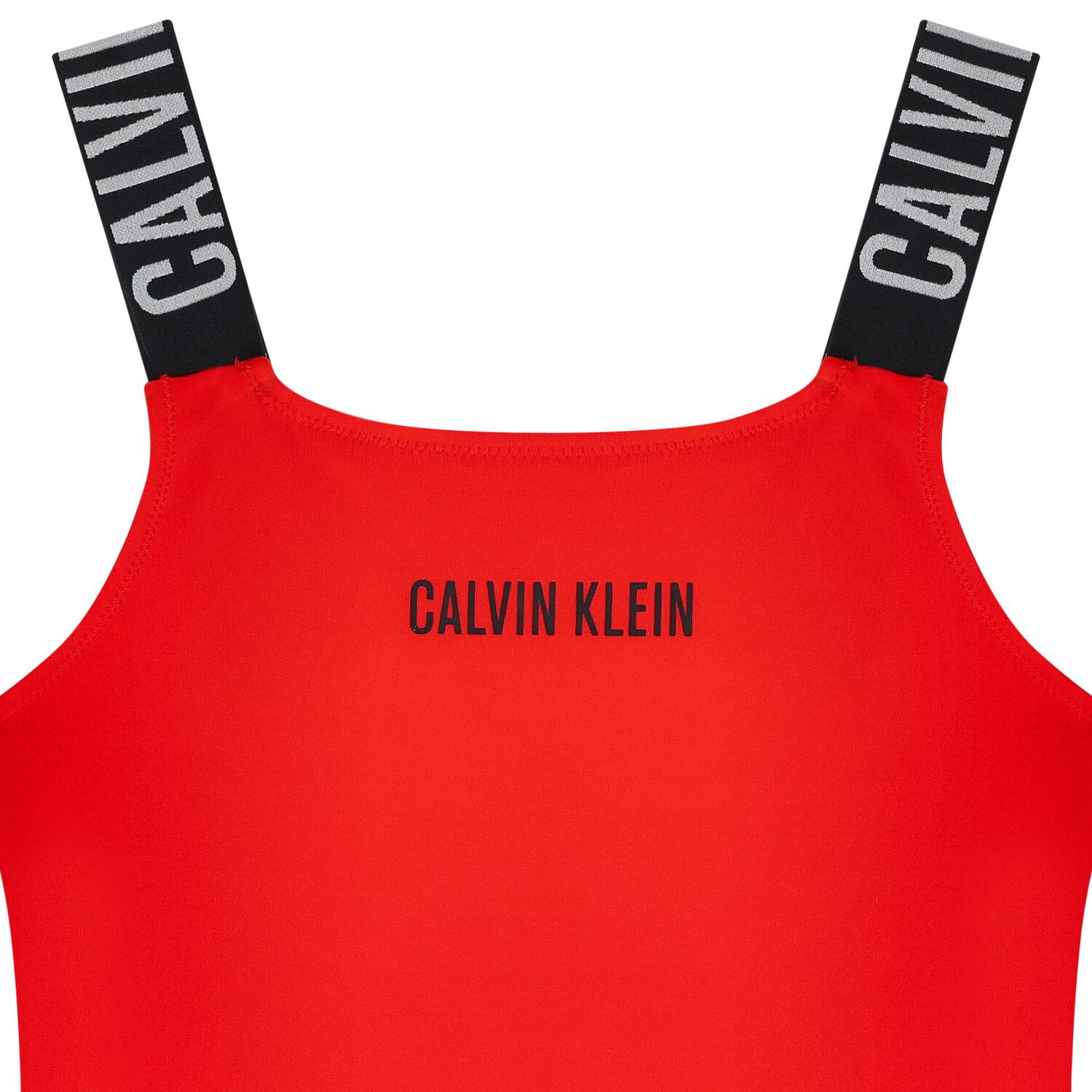 مايوه برتقالي للفتيات بشعار, 1, hi-res image number null