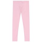 Girls Pink Logo Leggings Set, 1, hi-res