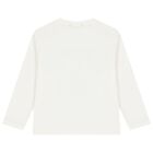 Boys Ivory Basketball Long Sleeve Top, 1, hi-res