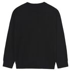 Boys Black Sweatshirt, 1, hi-res