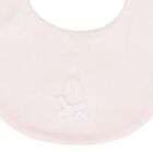 Baby Girls Pink Dots Bib, 2, hi-res