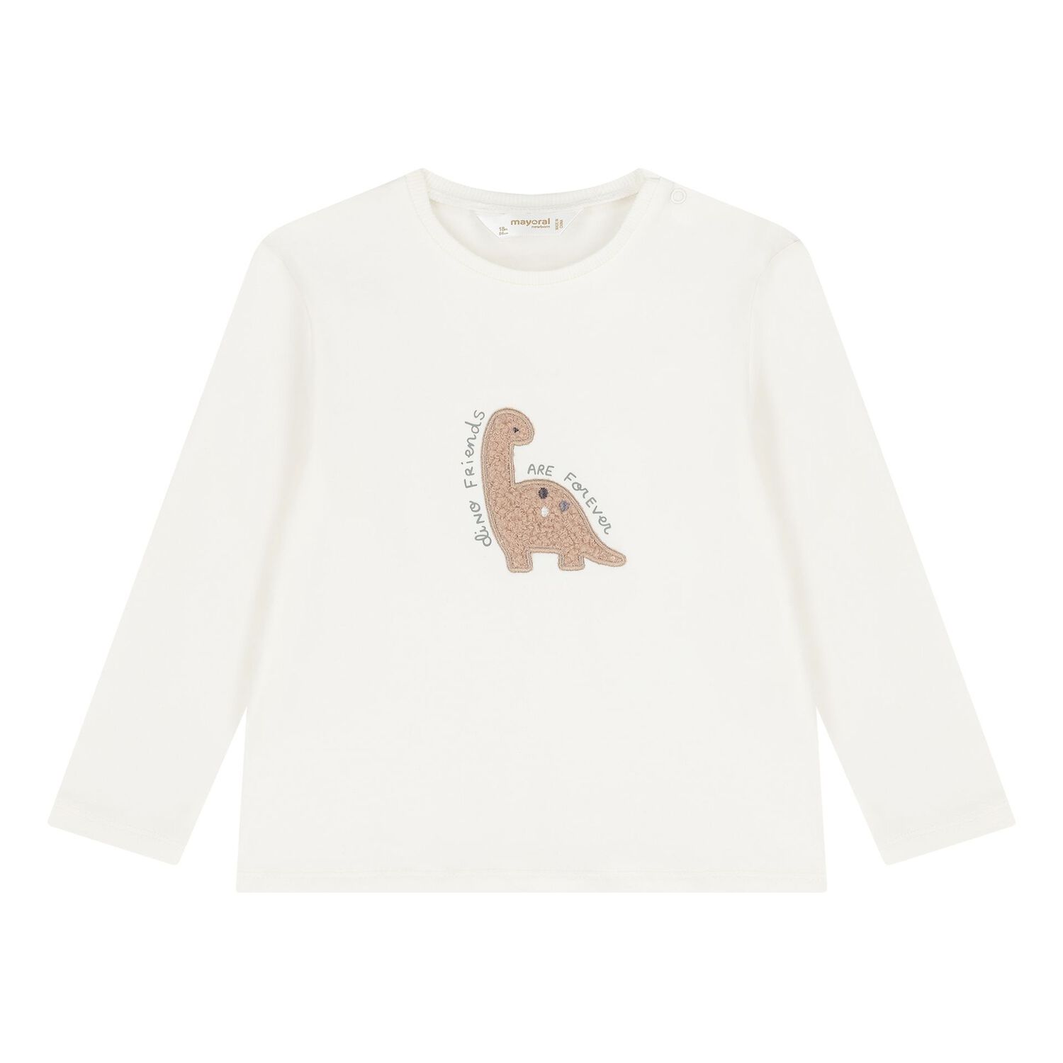 Baby Boys Grey & White Dinosaur Tracksuit ( 3 Piece ), 1, hi-res