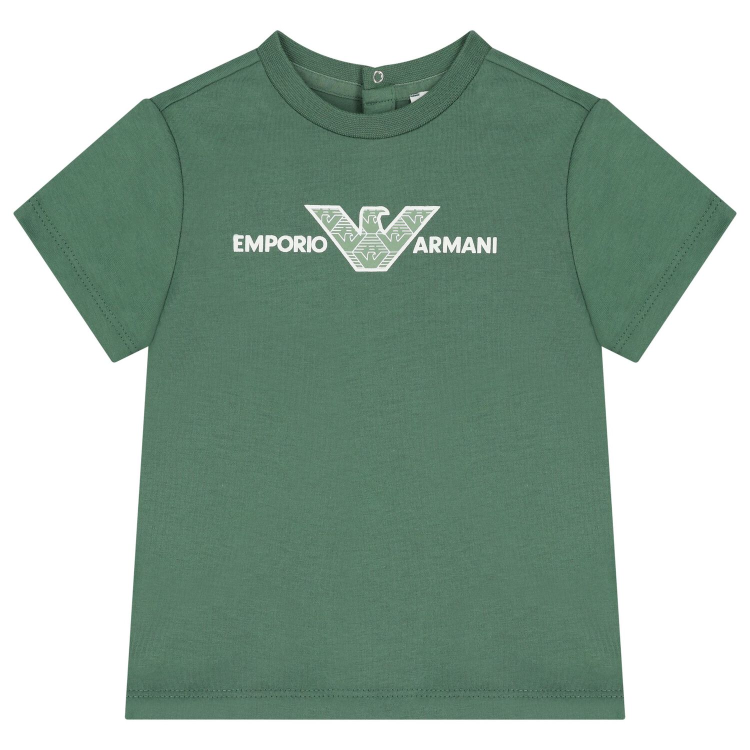 Younger Boys Green, Ivory & Black T-Shirts (3 Pack), 1, hi-res image number null