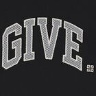 تيشيرت اولاد بالشعار باللون الاسود , 1, hi-res