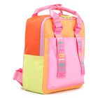 Girls Multi-Coloured Logo Backpack, 1, hi-res