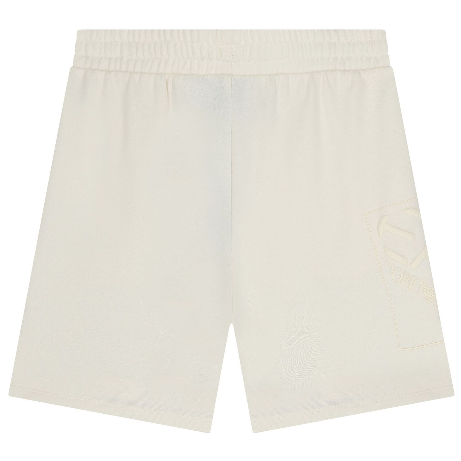 Boys Ivory Logo Shorts, 1, hi-res