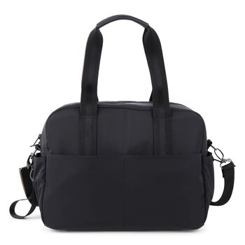Black Logo Baby Changing Bag
