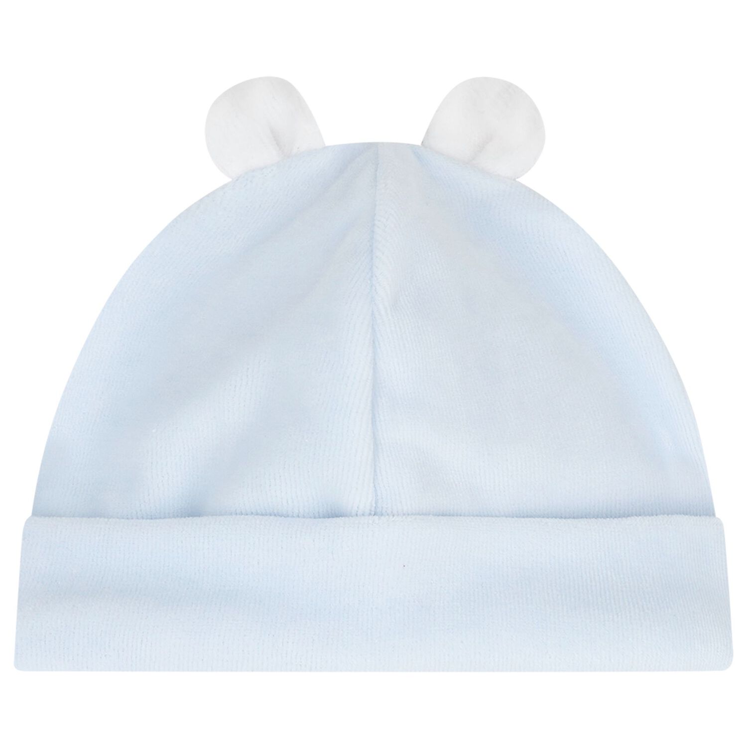 Baby Boys White & Blue Teddy Bear Babygrow Gift Set, 2, hi-res