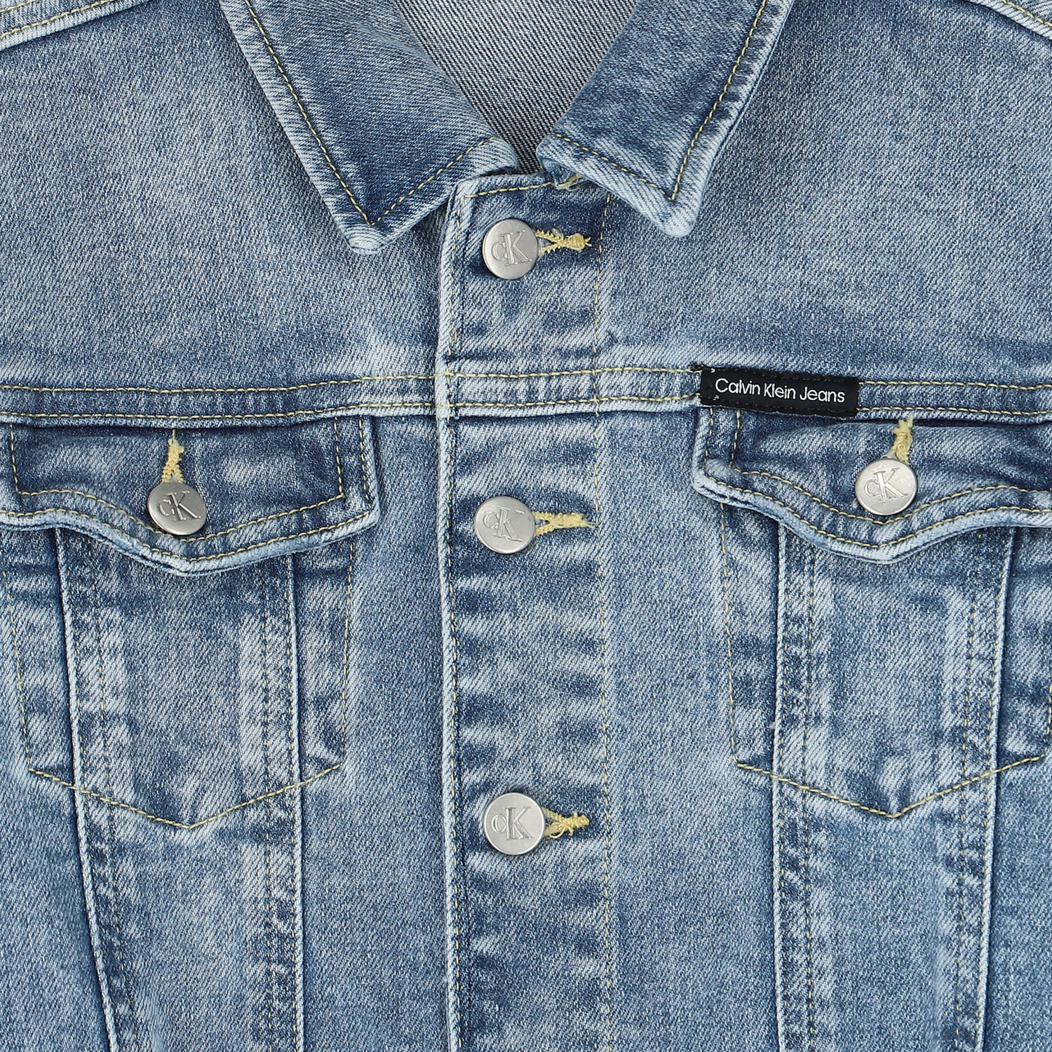 فستان دينم باللون الأزرق للعيد , 1, hi-res image number null