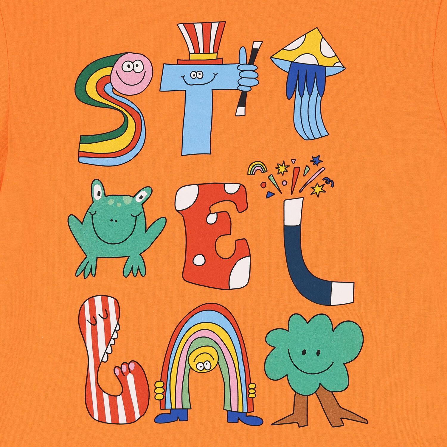 Boys Orange Logo T-Shirt, 1, hi-res image number null