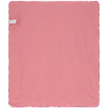 Girls Pink Marmo Baby Blanket
