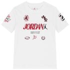 Boys White Sports Club Jordan Logo T-Shirt, 1, hi-res