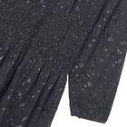 فستان بنات من الشيفون باللون الاسود , 1, hi-res