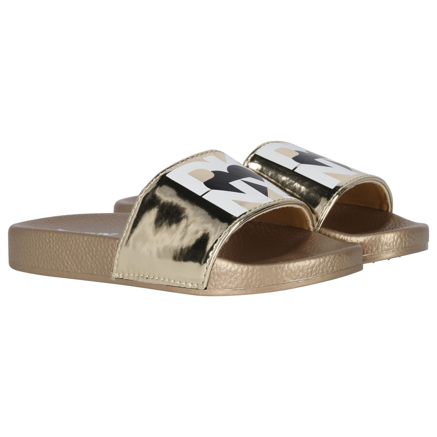 Girls Gold Logo Sliders, 1, hi-res image number null