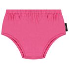 Younger Girls Pink Logo Dress Set, 1, hi-res