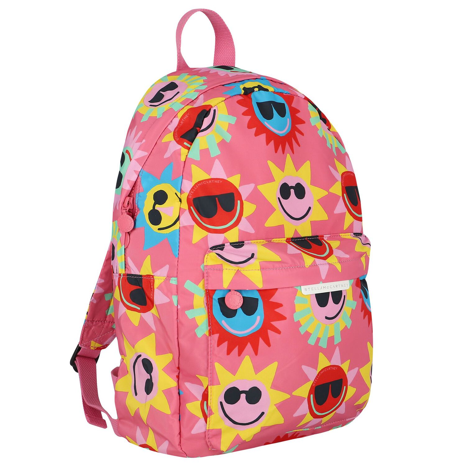 Girls Pink Sun Backpack, 1, hi-res image number null