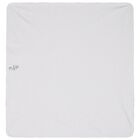 Baby Girls White & Pink Teddy Bear Reversible Blanket, 1, hi-res