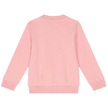 Pink Teddy Bear Logo Sweatshirt